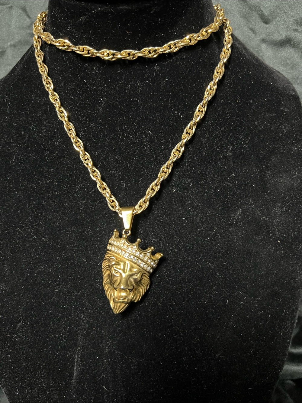 Christian Lacroix lion necklace